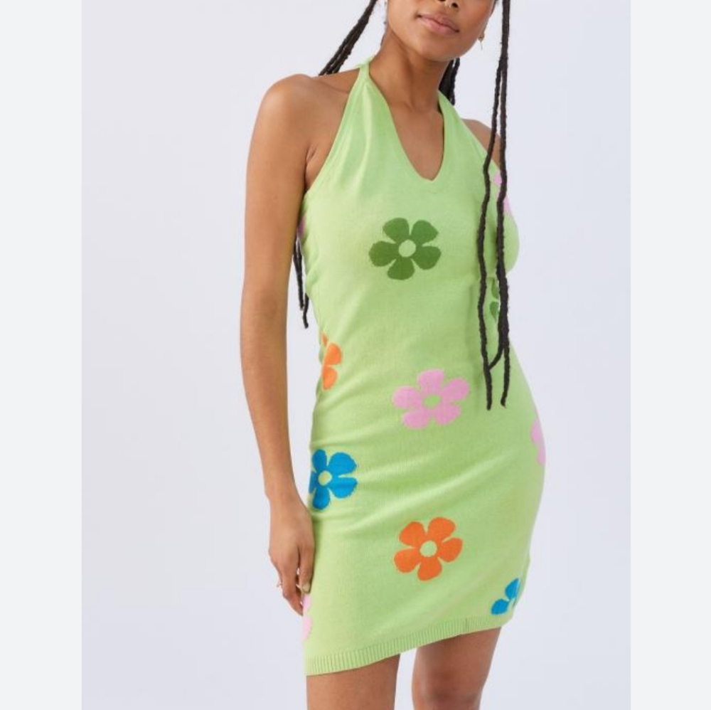 Glamorous care halter dress